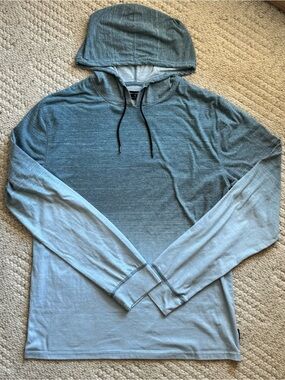 Ocean Current Men's Hooded Long-Sleeve Shirt